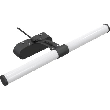 Brilagi - Badrumsspegel med LED-belysning TUBEO LED/6W/230V 40 cm IP44 svart