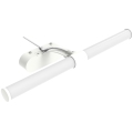 Brilagi - Badrumsspegel med LED-belysning TUBEO LED/6W/230V 40 cm IP44 vit