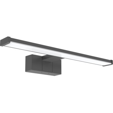 Brilagi - Badrumsspegel med LED-belysning VESTRA LED/15W/230V 80 cm IP44 svart