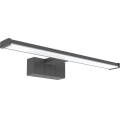 Brilagi - Badrumsspegel med LED-belysning VESTRA LED/8W/230V 40 cm IP44 svart