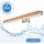 Brilagi - Badrumsspegel med LED-belysning WOODY MIRROR LED/12W/230V 60 cm IP44 ek/skinande krom