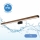 Brilagi - Badrumsspegel med LED-belysning WOODY MIRROR LED/15W/230V 90 cm IP44 ek körsbär/svart