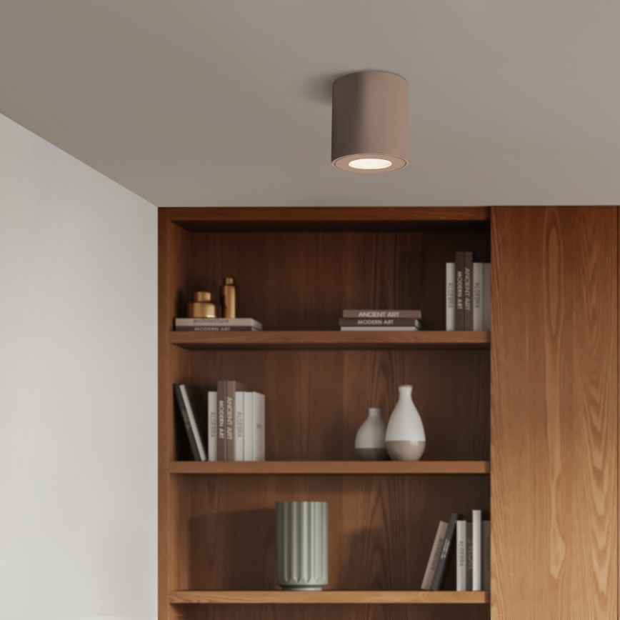 Brilagi - Badrumsspot MIA 1xGU10/30W/230V 84x80 mm beige IP54