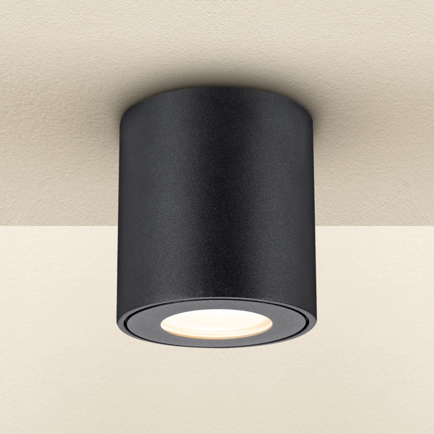Brilagi - Badrumsspotlight MIA 1xGU10/30W/230V 84x80 mm svart IP54