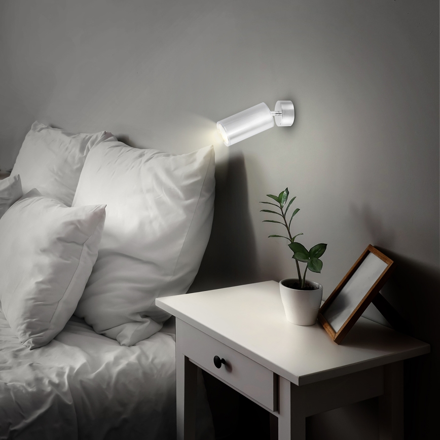 Brilagi - Badrumsspotlight SELE 1xGU10/30W/230V IP44 skinande krom