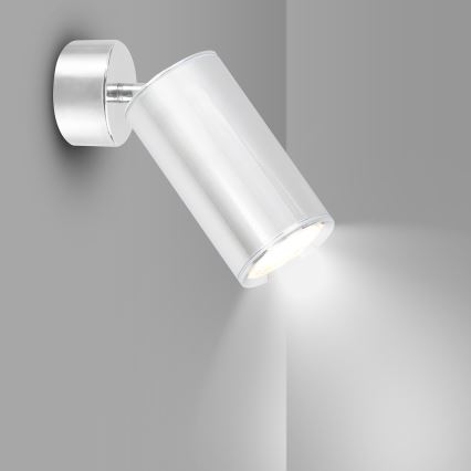 Brilagi - Badrumsspotlight SELE 1xGU10/30W/230V IP44 skinande krom