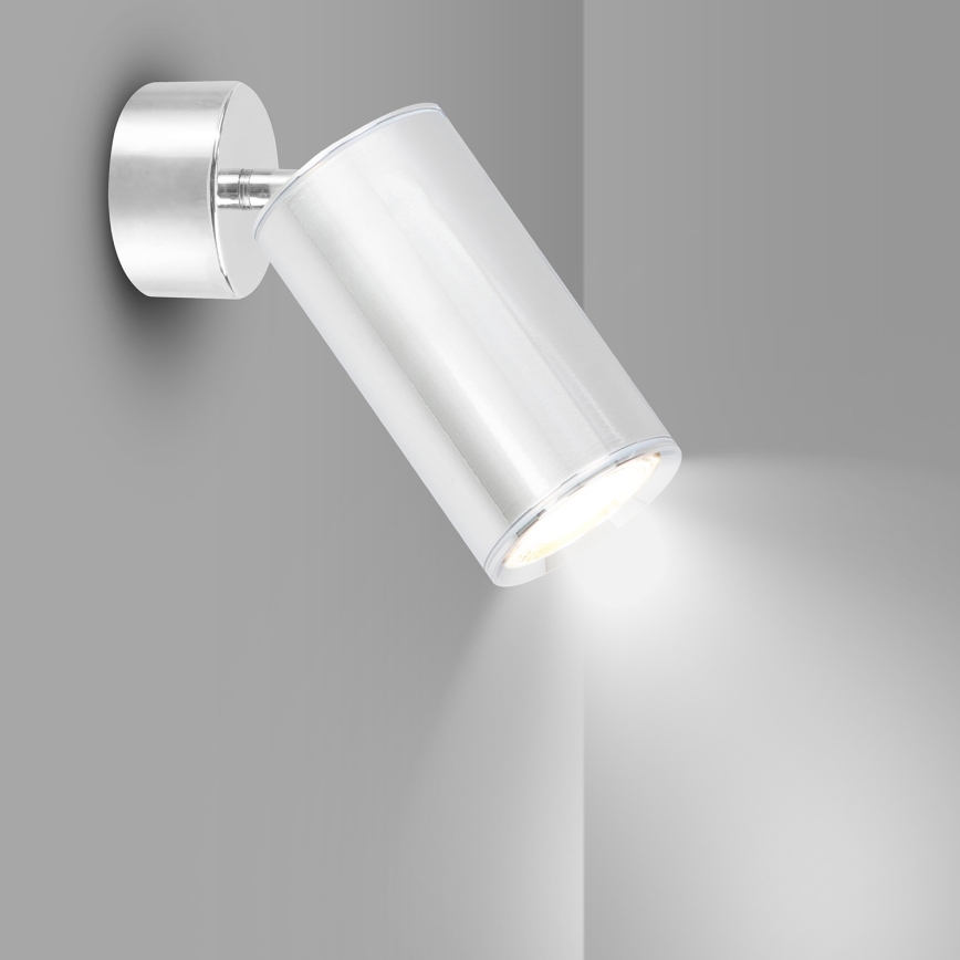 Brilagi - Badrumsspotlight SELE 1xGU10/30W/230V IP44 skinande krom