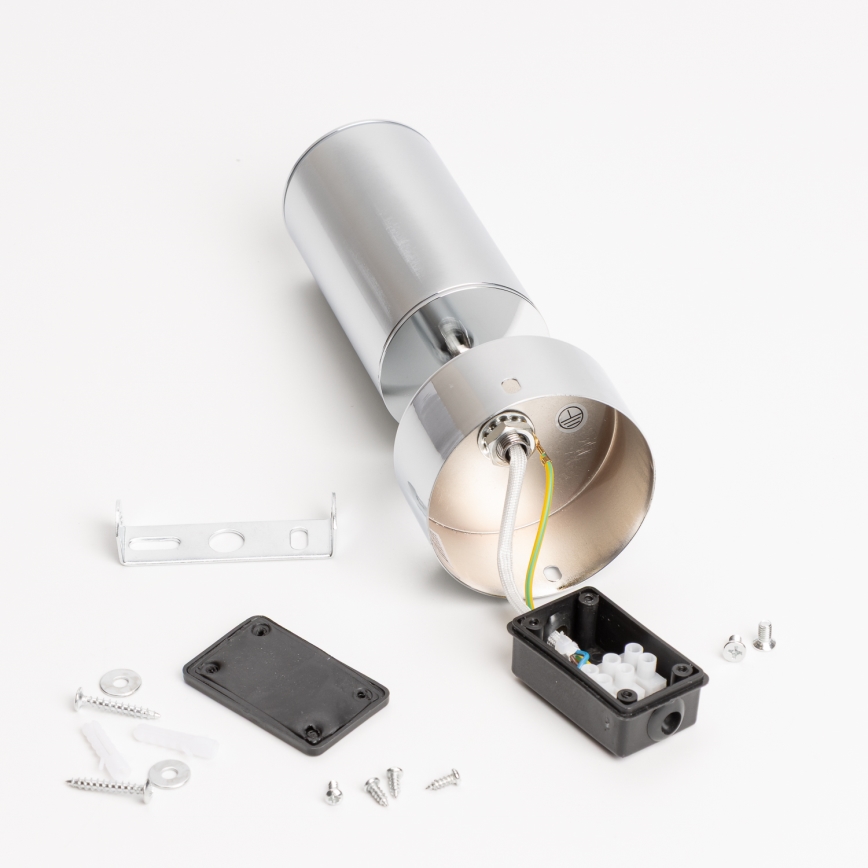 Brilagi - Badrumsspotlight SELE 1xGU10/30W/230V IP44 skinande krom