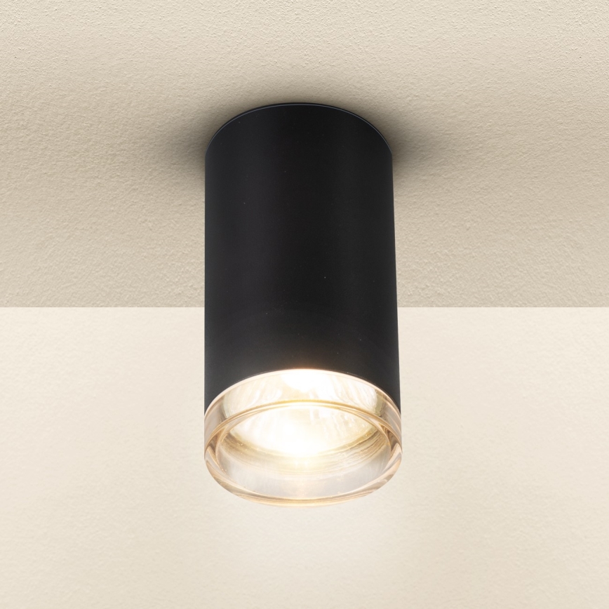 Brilagi - Badrumsspotlight SELE 1xGU10/30W/230V IP44 svart