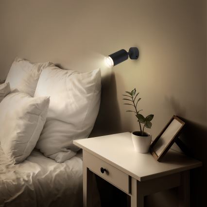Brilagi - Badrumsspotlight SELE 1xGU10/30W/230V IP44 svart