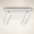Brilagi - Badrumsspotlight SELE 2xGU10/30W/230V IP44 skinande krom