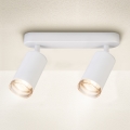 Brilagi - Badrumsspotlight SELE 2xGU10/30W/230V IP44 vit