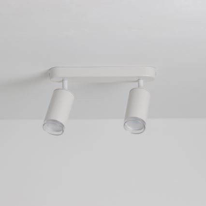 Brilagi - Badrumsspotlight SELE 2xGU10/30W/230V IP44 vit