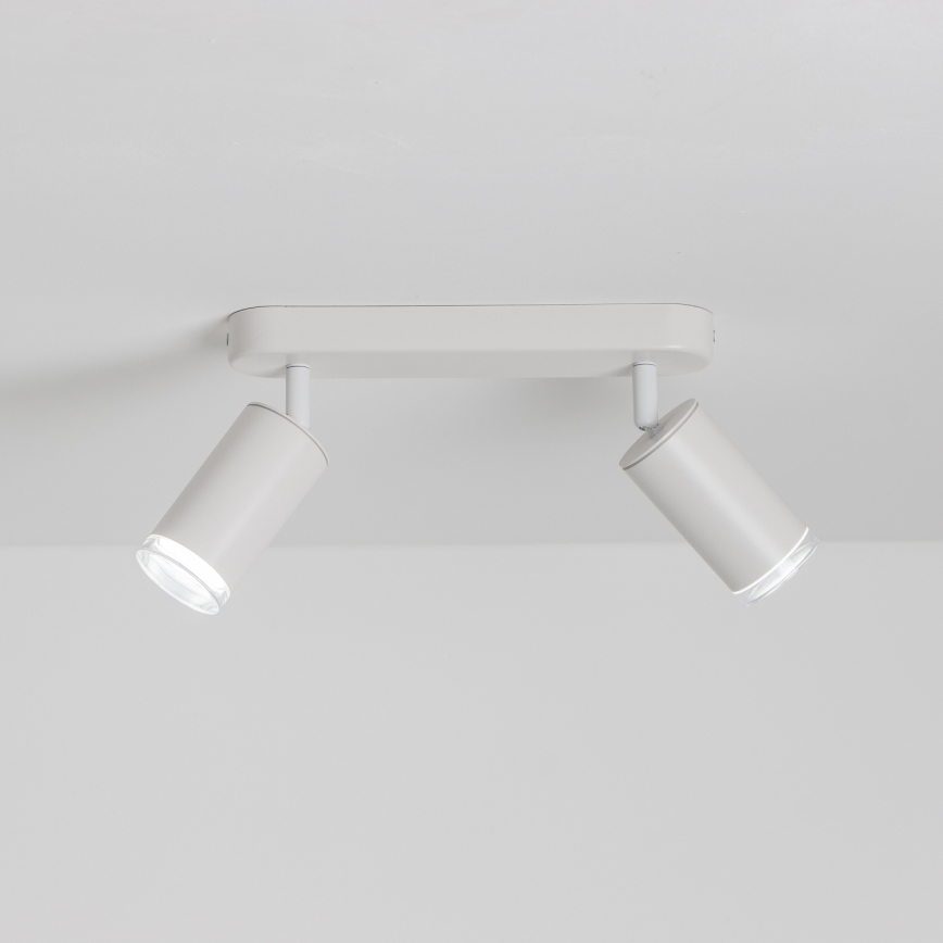 Brilagi - Badrumsspotlight SELE 2xGU10/30W/230V IP44 vit