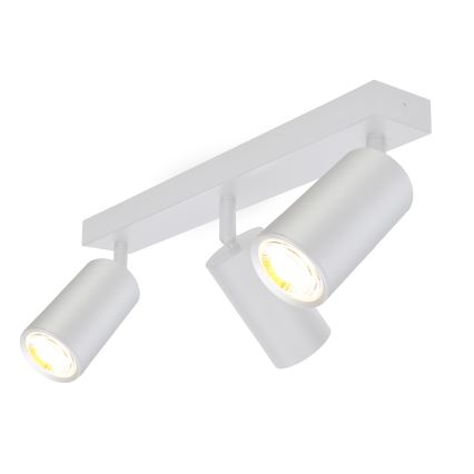 Brilagi - Badrumsspotlight SELE 3xGU10/30W/230V IP44 silver