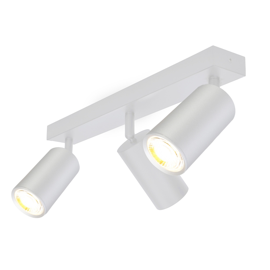 Brilagi - Badrumsspotlight SELE 3xGU10/30W/230V IP44 silver
