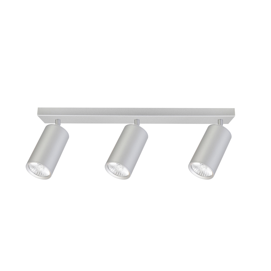 Brilagi - Badrumsspotlight SELE 3xGU10/30W/230V IP44 silver