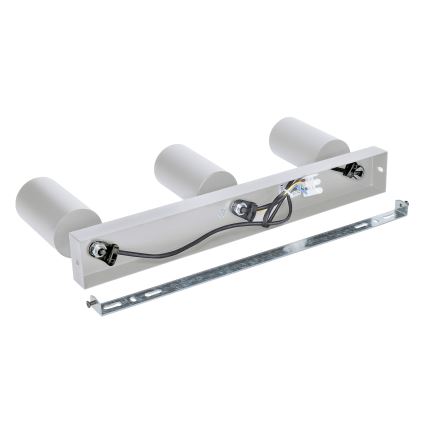 Brilagi - Badrumsspotlight SELE 3xGU10/30W/230V IP44 silver