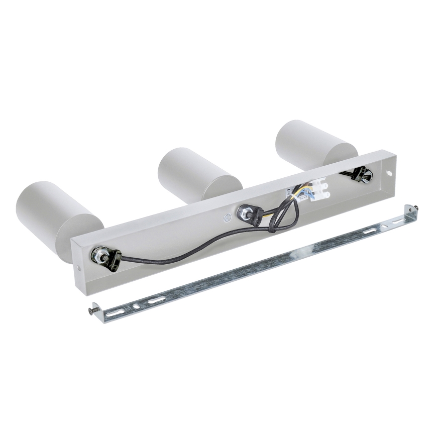 Brilagi - Badrumsspotlight SELE 3xGU10/30W/230V IP44 silver