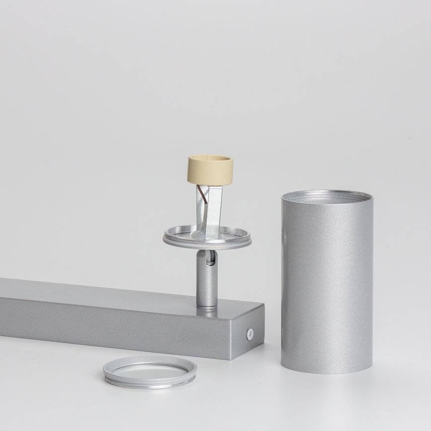Brilagi - Badrumsspotlight SELE 3xGU10/30W/230V IP44 silver