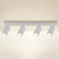 Brilagi - Badrumsspotlight SELE 4xGU10/30W/230V IP44 silver
