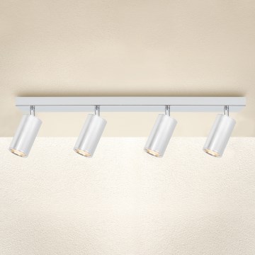 Brilagi - Badrumsspotlight SELE 4xGU10/30W/230V IP44 skinande krom