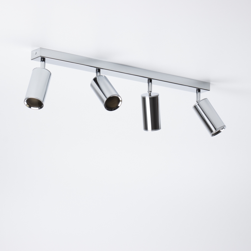 Brilagi - Badrumsspotlight SELE 4xGU10/30W/230V IP44 skinande krom