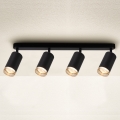 Brilagi - Badrumsspotlight SELE 4xGU10/30W/230V IP44 svart