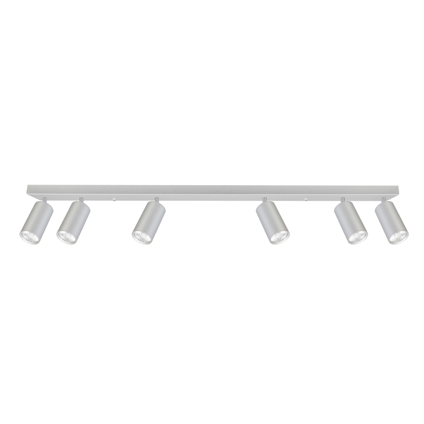 Brilagi - Badrumsspotlight SELE 6xGU10/30W/230V IP44 silver