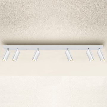 Brilagi - Badrumsspotlight SELE 6xGU10/30W/230V IP44 skinande krom
