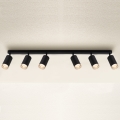 Brilagi - Badrumsspotlight SELE 6xGU10/30W/230V IP44 svart
