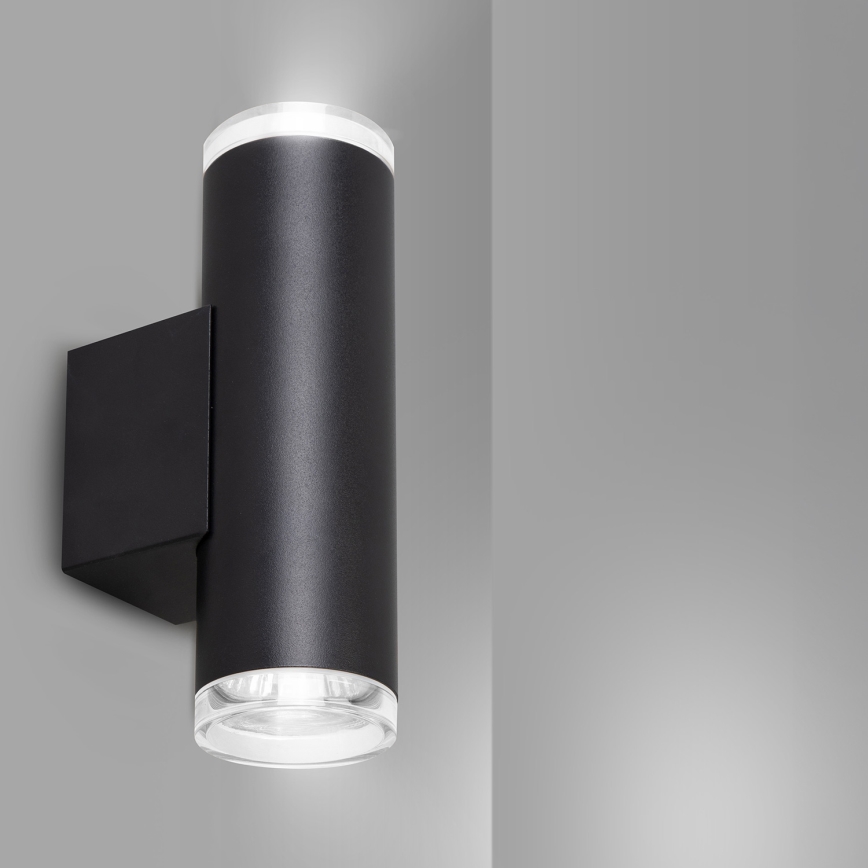 Brilagi - Badrum väggspotlight SELE AQUA 4xGU10/30W/230V IP44 svart