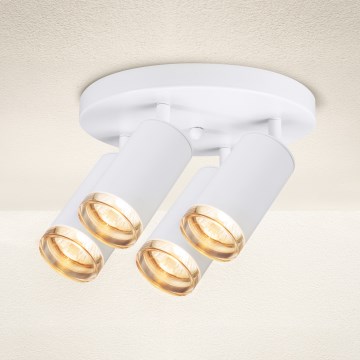 Brilagi - Badrumsspotlight SELE AQUA 4xGU10/30W/230V IP44 vit