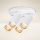 Brilagi - Badrumsspotlight SELE AQUA 4xGU10/30W/230V IP44 vit