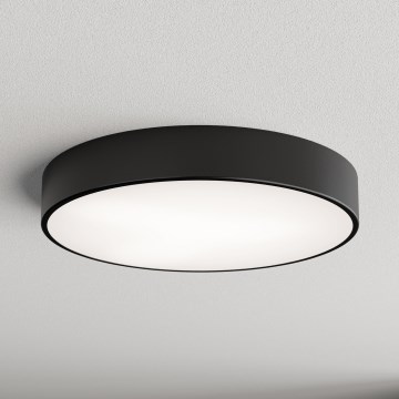 Brilagi - Badrumstaklampa CLARE 4xE27/24W/230V Ø 50 cm IP54 svart