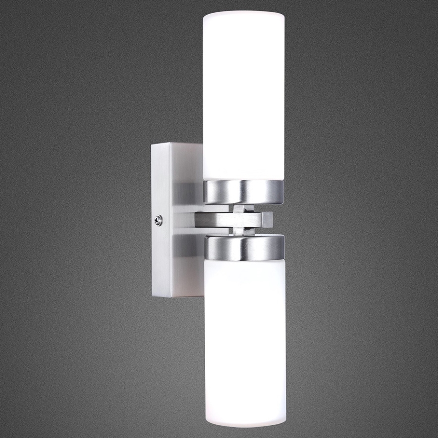 Brilagi - Badrumsvägglampa RAY 2xE14/40W/230V IP44