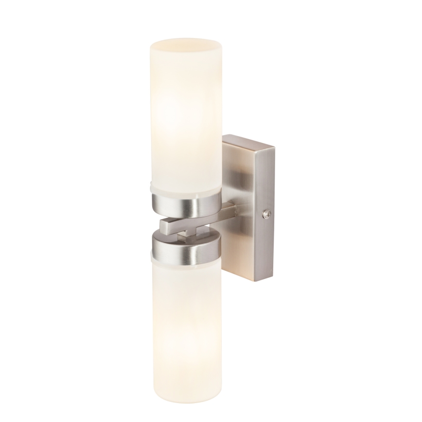 Brilagi - Badrumsvägglampa RAY 2xE14/40W/230V IP44