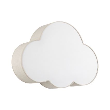 Brilagi - Barnrumstaklampa NIMBUS LINEN 4xE27/15W/230V beige
