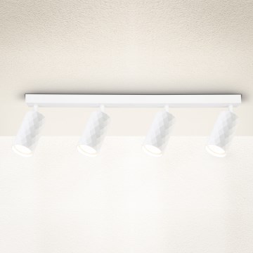 Brilagi - Belysningsspot SELE DIAMANT 4xGU10/30W/230V vit