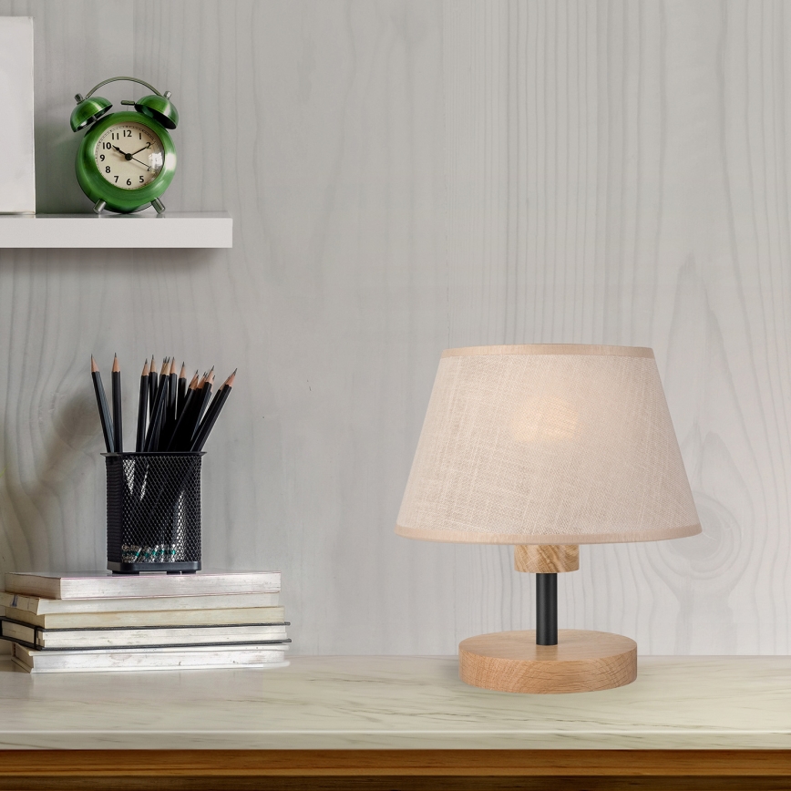 Brilagi - Bordslampa ANTHONY 1xE27/60W/230V ek/beige