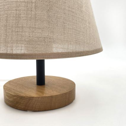 Brilagi - Bordslampa ANTHONY 1xE27/60W/230V ek/beige