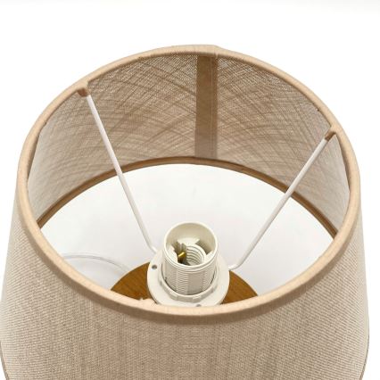 Brilagi - Bordslampa ANTHONY 1xE27/60W/230V ek/beige