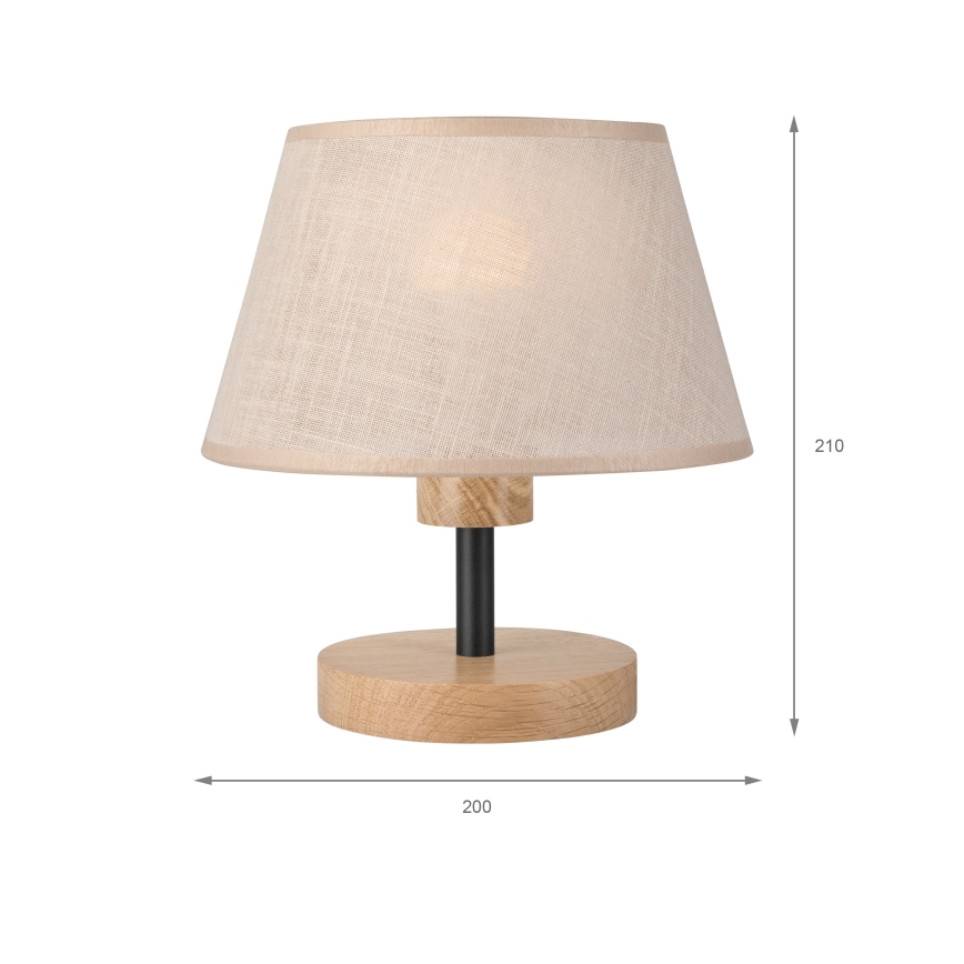 Brilagi - Bordslampa ANTHONY 1xE27/60W/230V ek/beige
