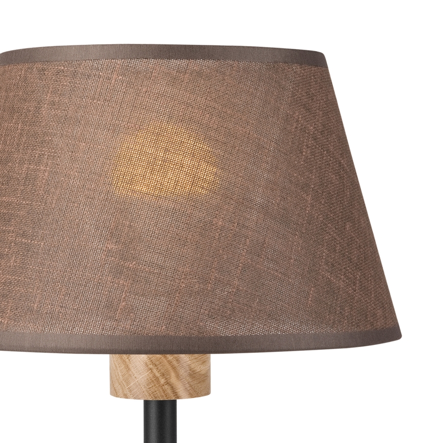 Brilagi - Bordslampa ANTHONY 1xE27/60W/230V ek/brun