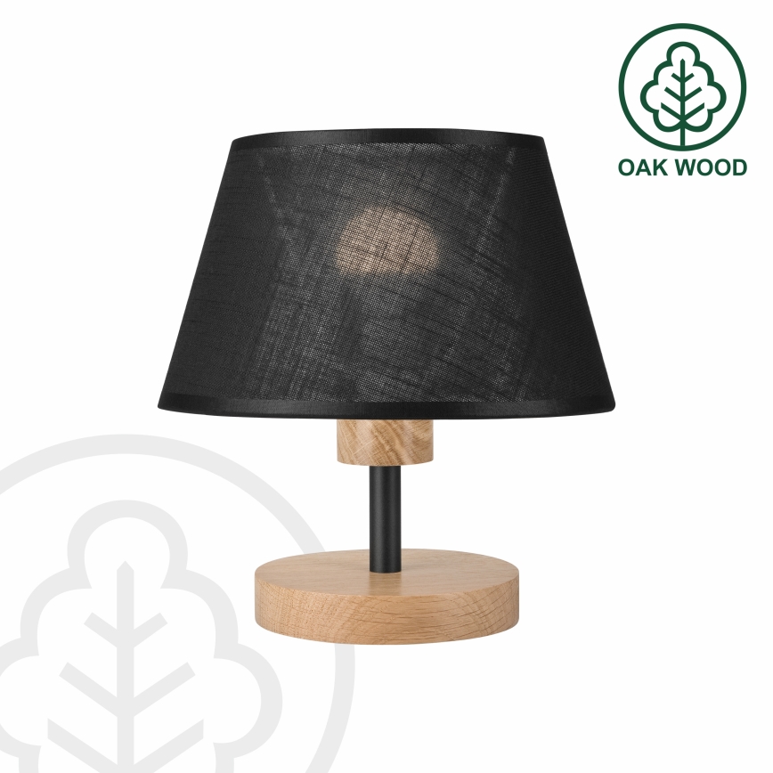 Brilagi - Bordslampa ANTHONY 1xE27/60W/230V ek/svart