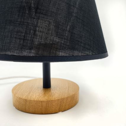 Brilagi - Bordslampa ANTHONY 1xE27/60W/230V ek/svart