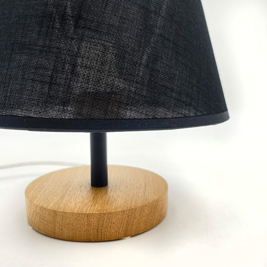 Brilagi - Bordslampa ANTHONY 1xE27/60W/230V ek/svart