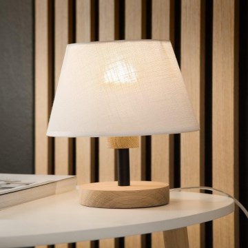 Brilagi - Bordslampa ANTHONY 1xE27/60W/230V ek/vit