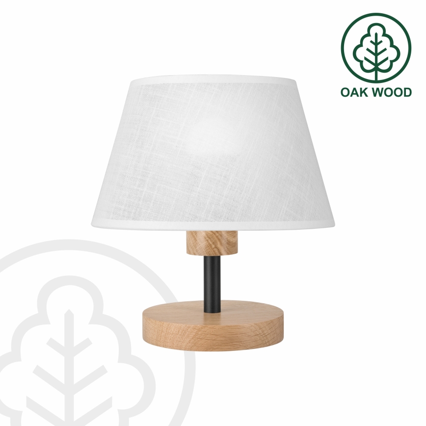 Brilagi - Bordslampa ANTHONY 1xE27/60W/230V ek/vit
