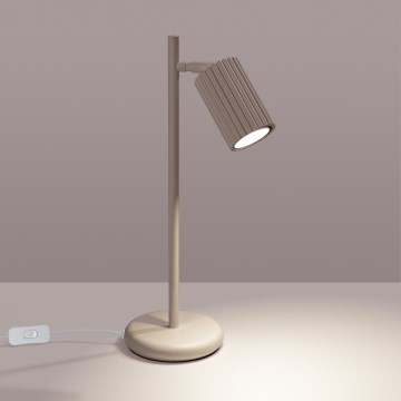 Brilagi - Bordslampa CRESTO 1xGU10/10W/230V taupe